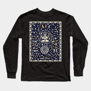 Shaman Fertility Calendar Long Sleeve T-Shirt